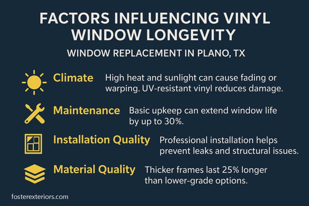 Plano TX Vinyl Window Replacement
